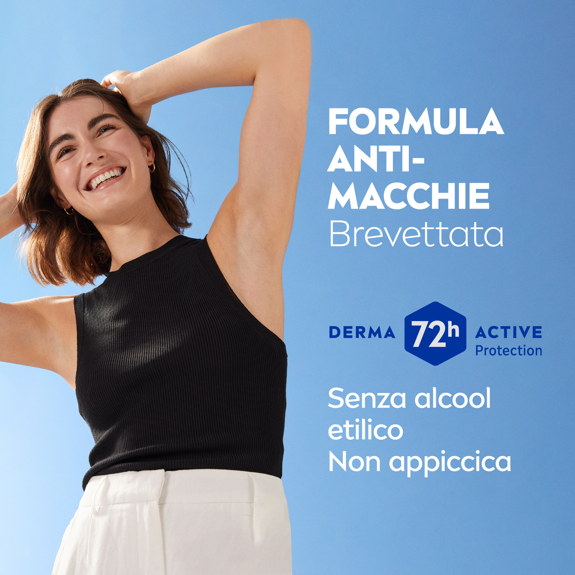 Nivea Black & White Invisible Ultimate Impact Roll-on 12 x 50ml, Deodorante roll on antitraspirante