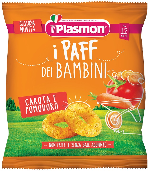 PLASMON PAFF Snack Car/Pom.15g