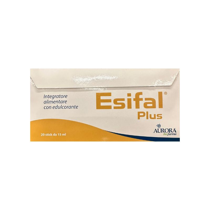 Esifal Plus 20 Stick Da 15 ml - Integratore Per L'Apparato Digerente
