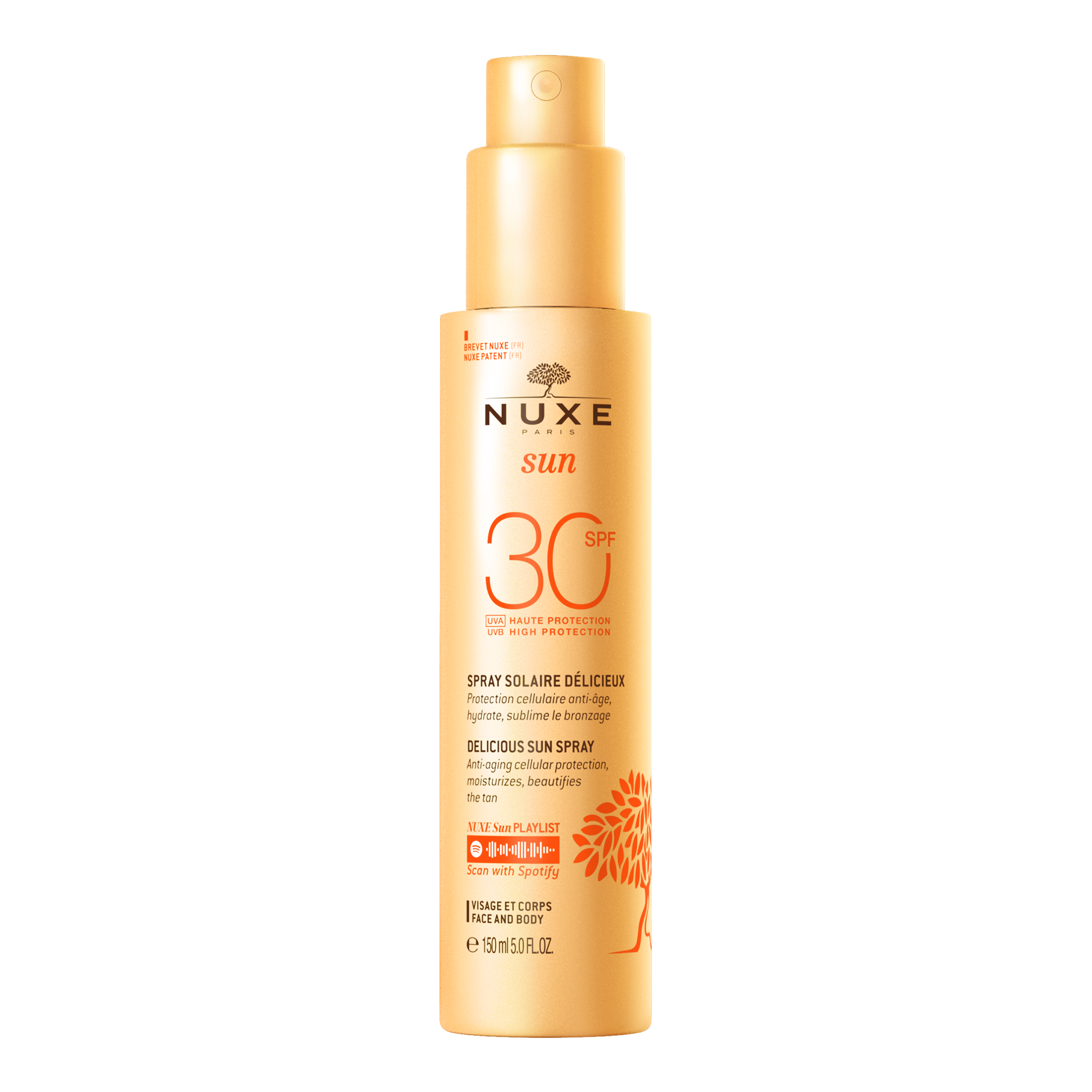 Nuxe - Sun - Latte Solare Spray SPF30 Viso E Corpo150 ml