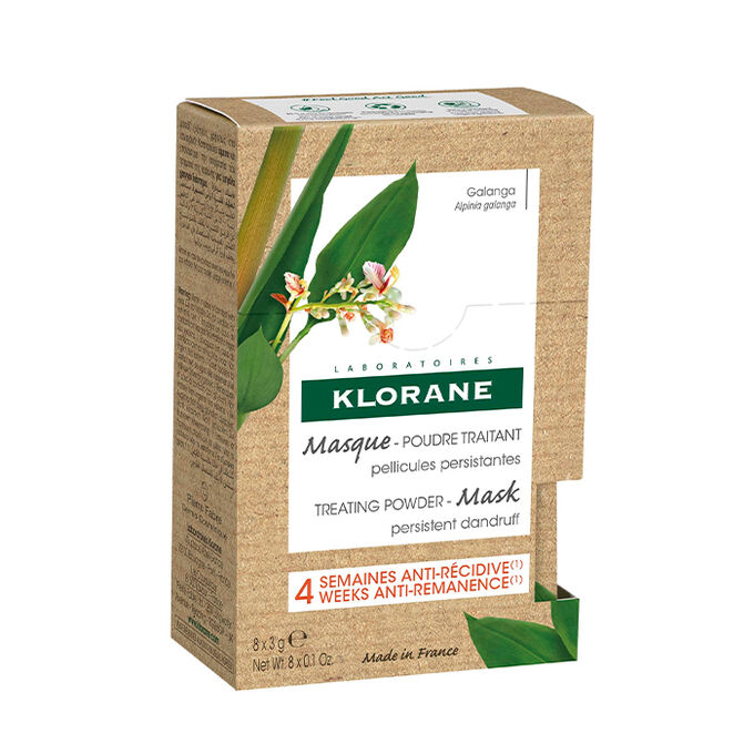 Klorane Maschera in Polvere Antiforfora Galanga 24g - Forfora Persistente