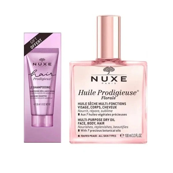Nuxe Huile Prodigieuse® Florale Con Omaggio Shampoo Hair Prodigieux