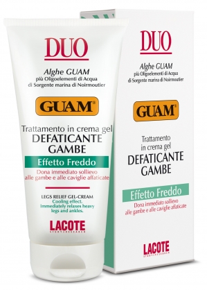 Guam Duo Gel Defaticante Gambe Effetto Freddo confezione da 100ml