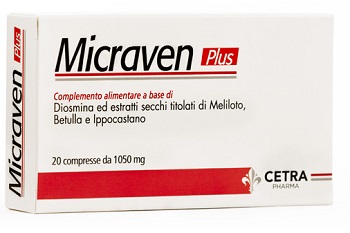 MICRAVEN PLUS 20CPR DA 1050MG
