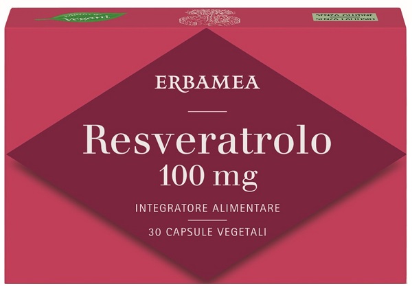 Erbamea Resveratrolo 100mg 30 Capsule