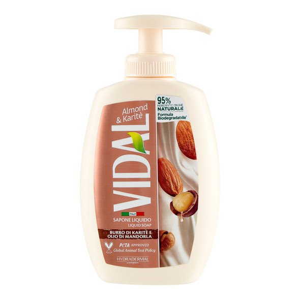 VIDAL NEW SAP LIQ ALMOND&KARITE300