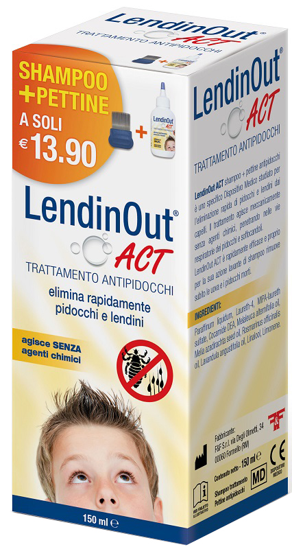 LENDINOUT ACT A/PIDOCCHI 150ML