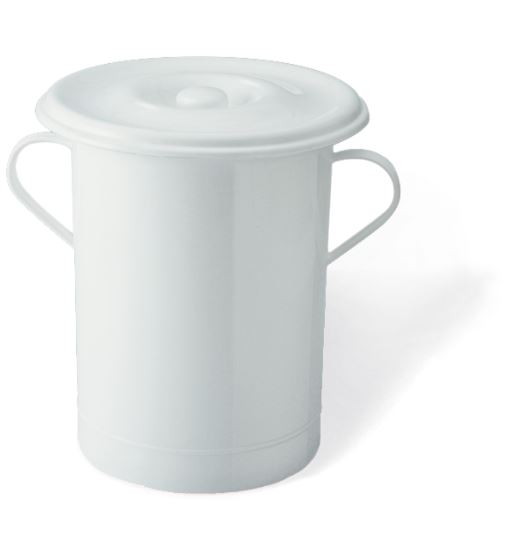 Safety Vasone da Comodo Con Coperchio 33 cm