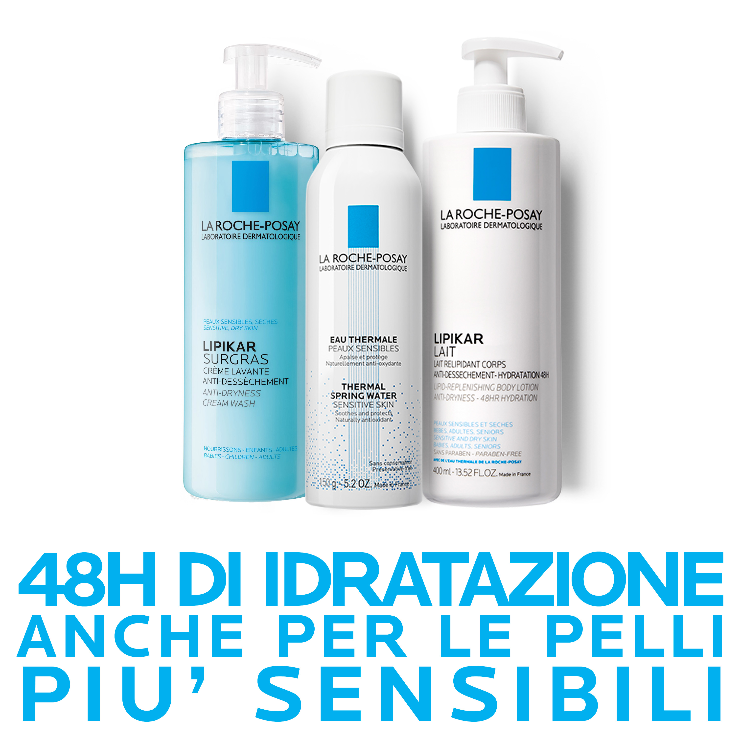 La Roche-Posay Lipikar - Latte Corpo Per Pelle Sensibile 400 ml
