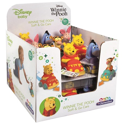 CLEMENTONI WINNIE THE POOH SOFT E GO CAR
