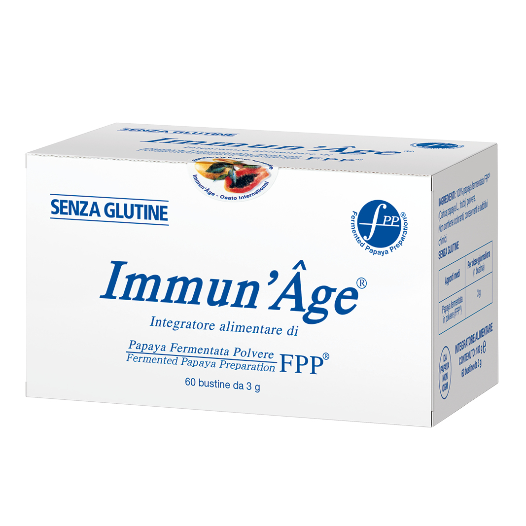 Immun'Age - Integratore Antiossidante per il supporto del sistema immunitario - 60 Bustine