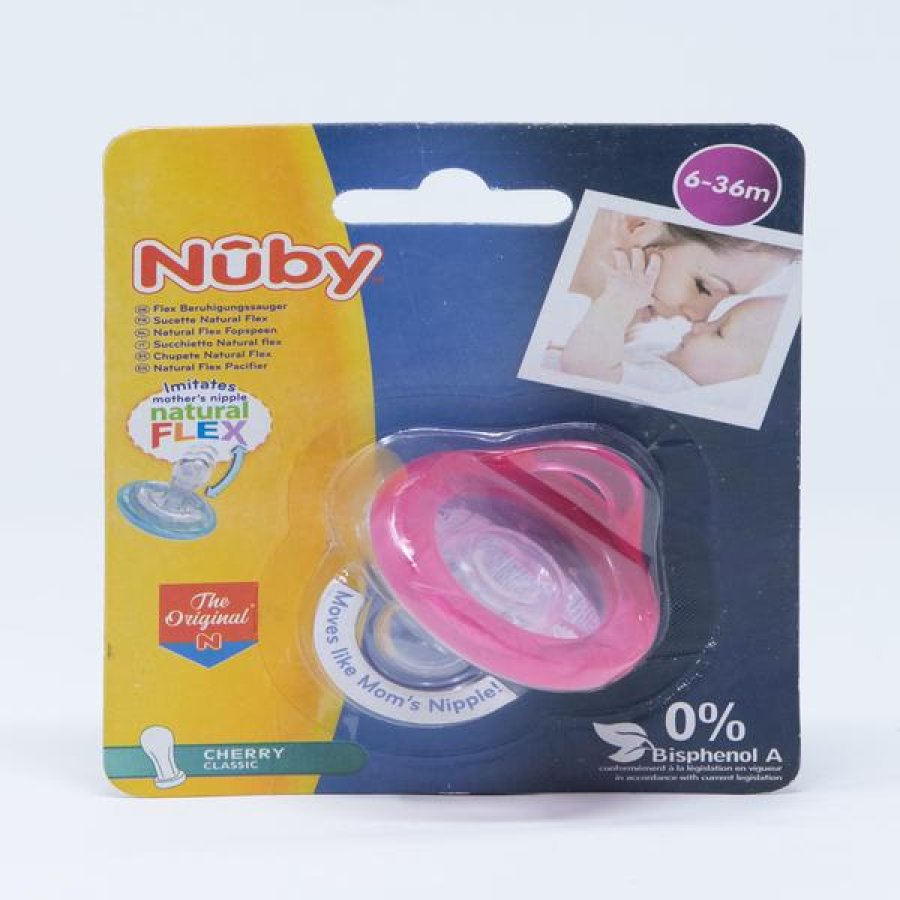 NUBY SUCCH ORTOD NAT-FLEX +6M