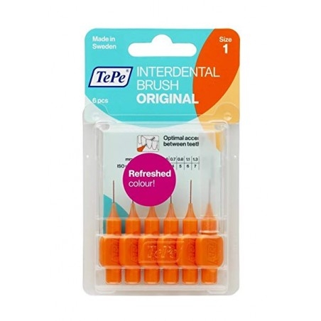 TePe Scovolino Arancione Per Pulizia Interdentale 0,45 mm 6 Pezzi