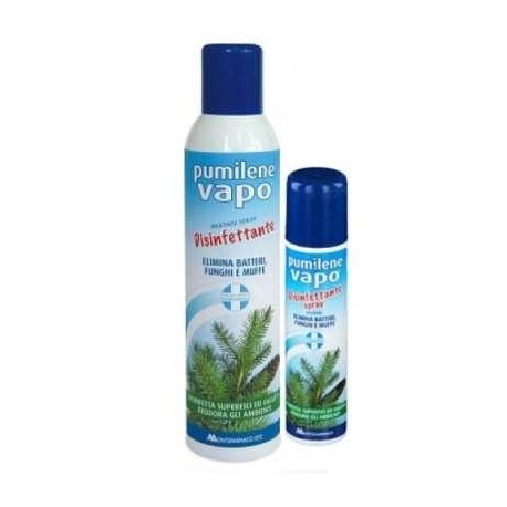 PUMILENE VAPO Disinfettante spray ELIMINA BATTERI, FUNGHI E VIRUS 250ML+75ML