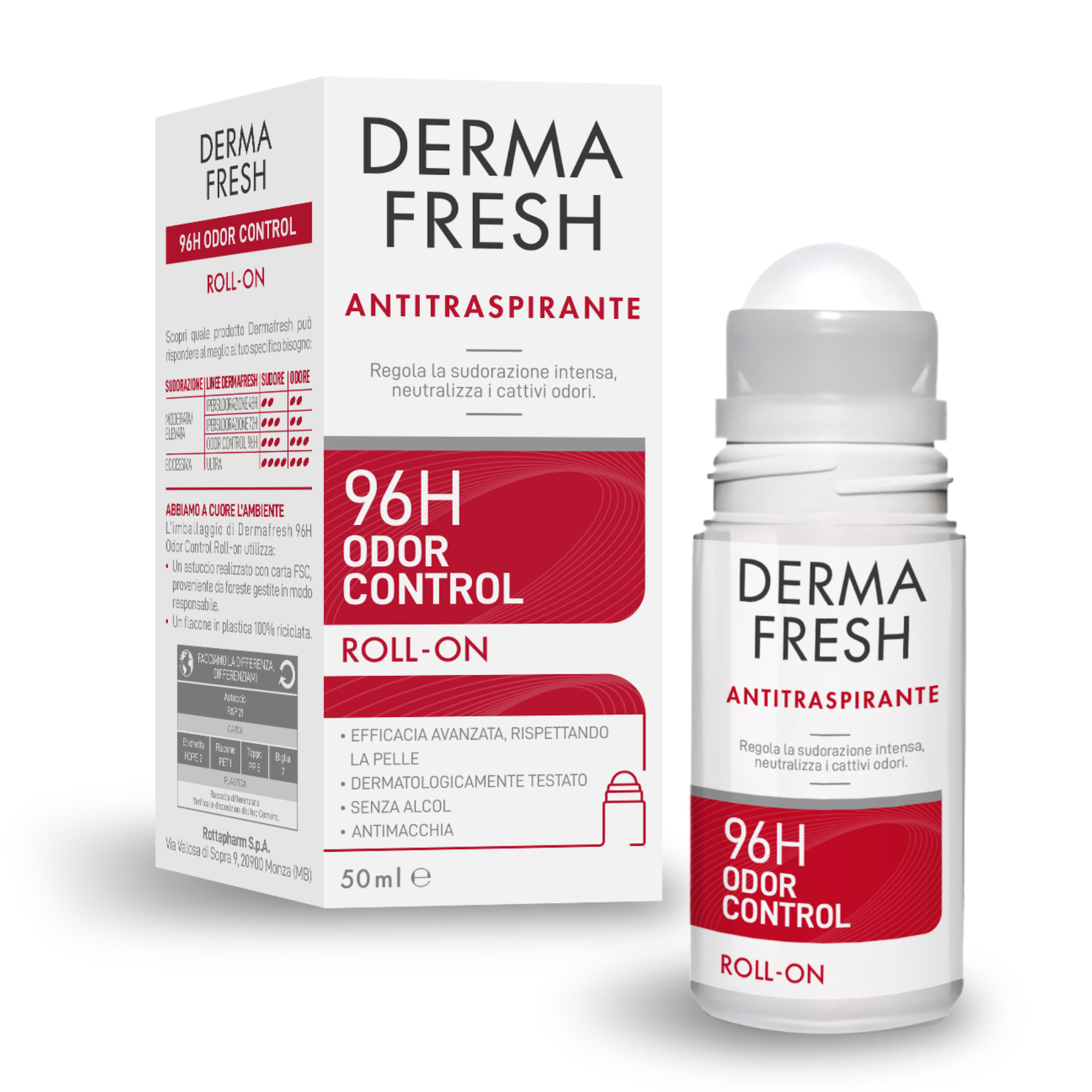 DERMAFRESH 96H ODOR CONTR ROLL