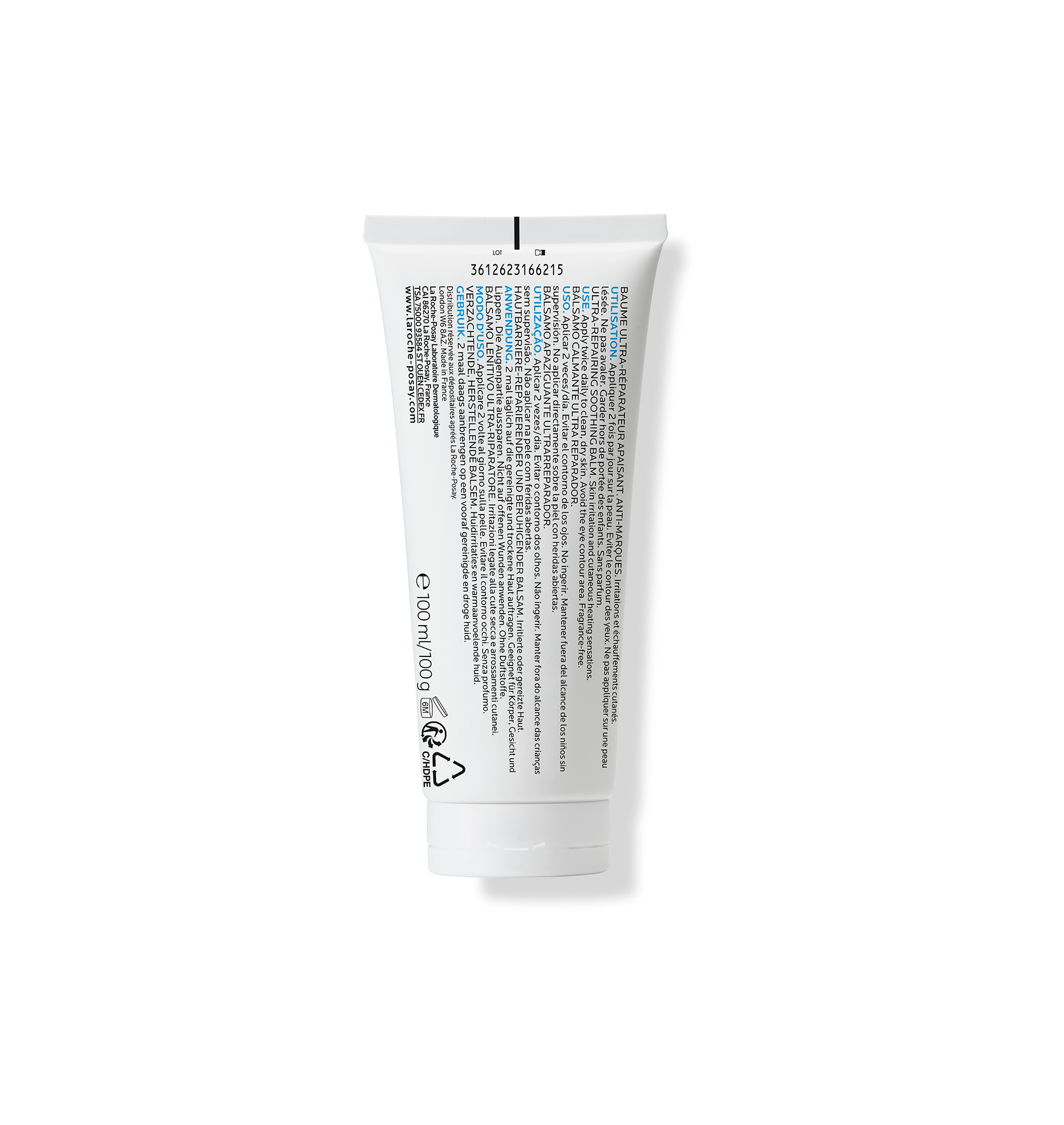 La Roche-Posay Cicaplast Baume B5+ Balsamo Lenitivo Ultra-riparatore per pelle sensibile, arrossata o fragilizzata 40 ml