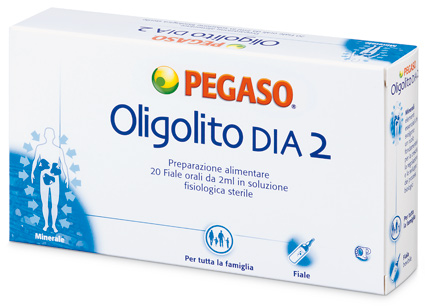 Pegaso Oligolito Dia 2 Integratore 20 Fiale 2 ml