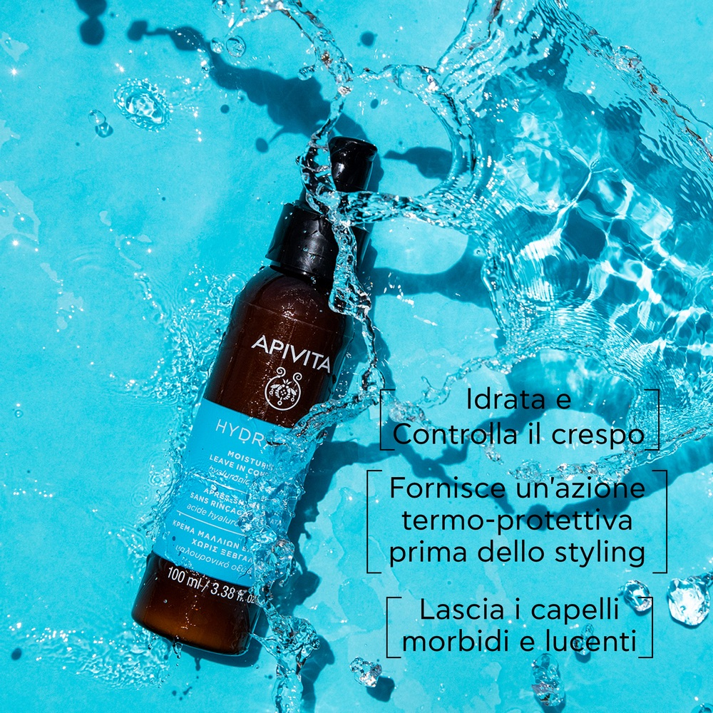 Apivita Balsamo Capelli Leave-In Idratante con Aloe e Acido Ialuronico - 100ml