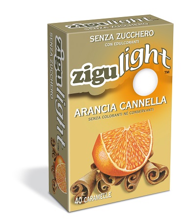 ZIGULIGHT ARANCIA CANNELLA 40 CARAMELLE 40 G