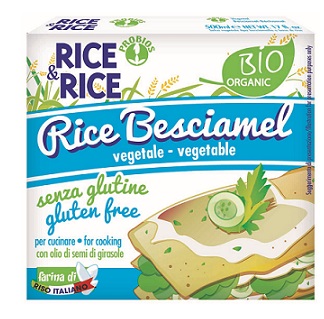 Rice&Rice Besciamel Besciamella Senza Glutine e Biologica