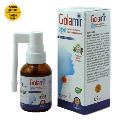 Golamir 2ACT Spray Gola Infiammata 30 ml - DISPOSITIVO MEDICO Classe II a