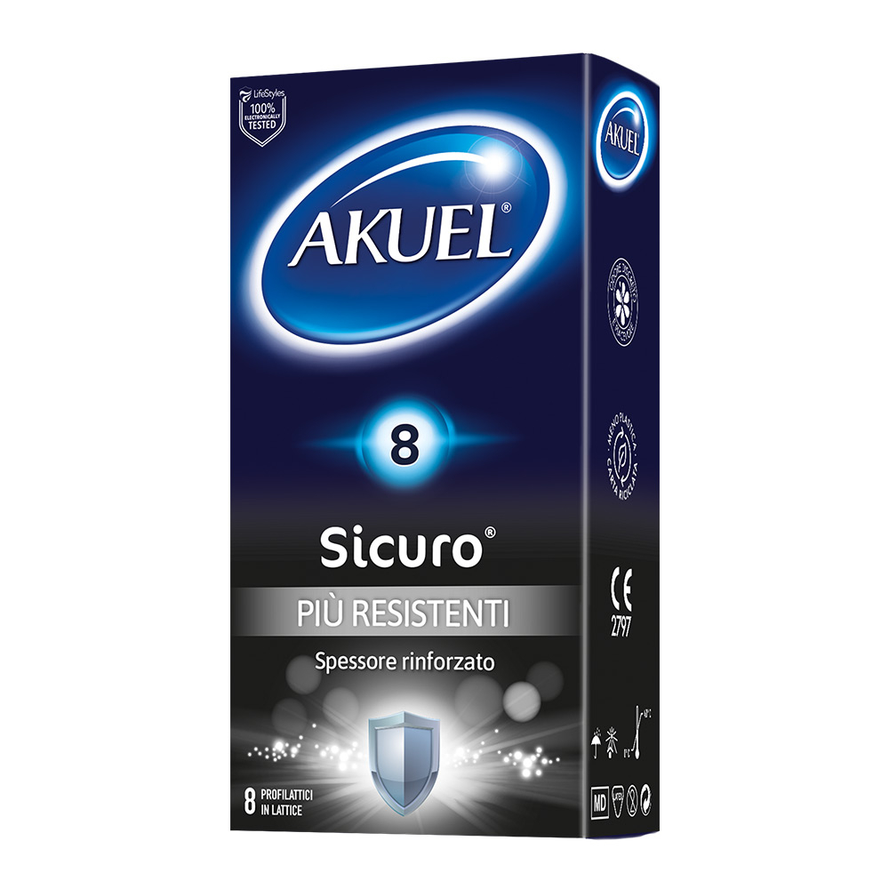 AKUEL Sicuro Piu'Resistente 8pz