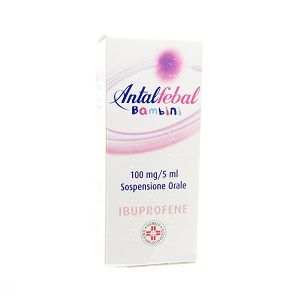 Antalfebal Bambini 100mg/5ml Ibuprofene Sospensione Orale 100 ml