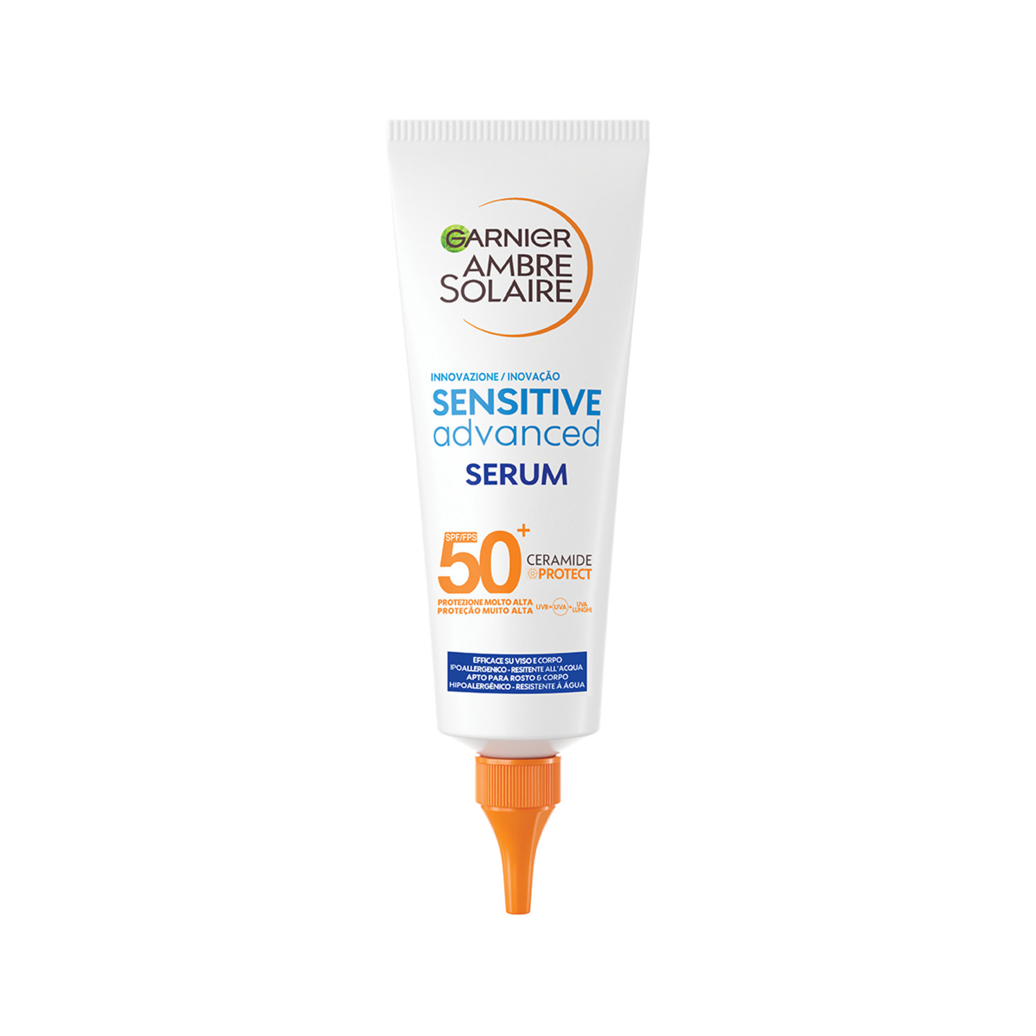 GARNIER AMBRE SOLAIR ADVANCED SENSITIVE BODY SERUM SPF 50+