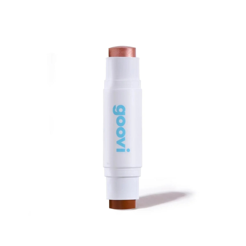 Goovi Cheeks A Match! - Stick Duo Bronzer & Illuminante N.02 Coral Bronze