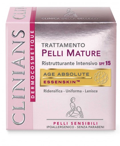 Clinians Crema Pelli Mature Ristrutturante Intensivo 50 ml