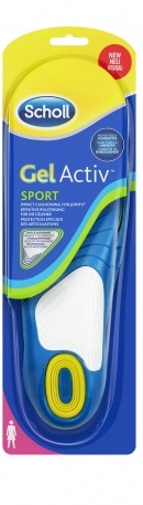 Scholl Gel Activ Sport - Soletta donna in gel - 1 paio