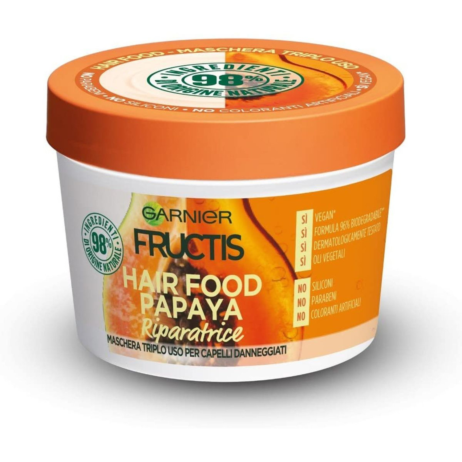 GARNIER HAIRFOOD PAPAYA 390ML