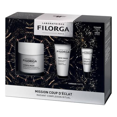 FILORGA COFANETTO Scrub&Mask Viso + Contorno Occhi 