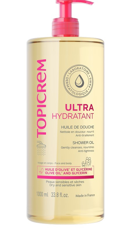 Topicrem Ultra-Idratante Olio Doccia 1000ml
