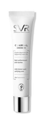 SVR Clairial Crema 10 Trattamento Antimacchie Scure 40 ml