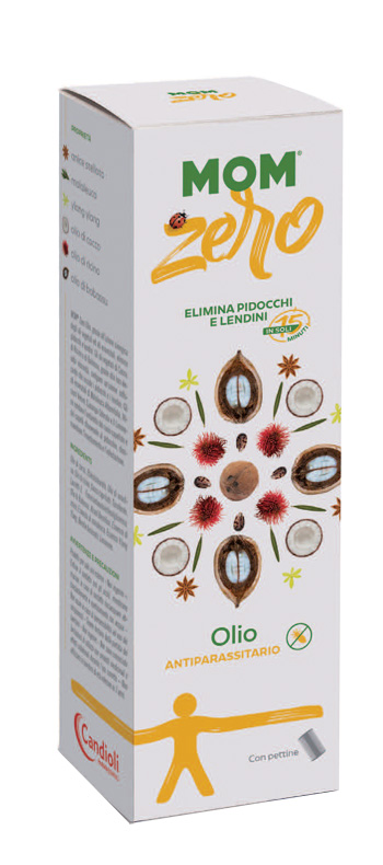 Mom Zero Olio Trattamento Pediculosi che elimina i pidocchi e lendini 100ml