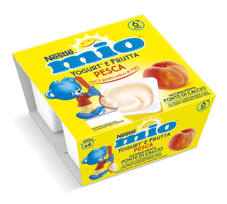 NESTLE' MIO YOGH FRU PES 4X100