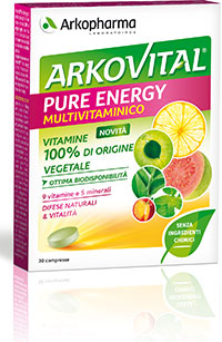Arkovital Pure Energie Integratore Multivitaminico 30 Compresse