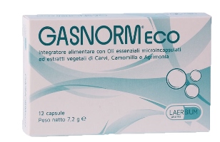 Gasnorm Eco Integratore 12 Capsule