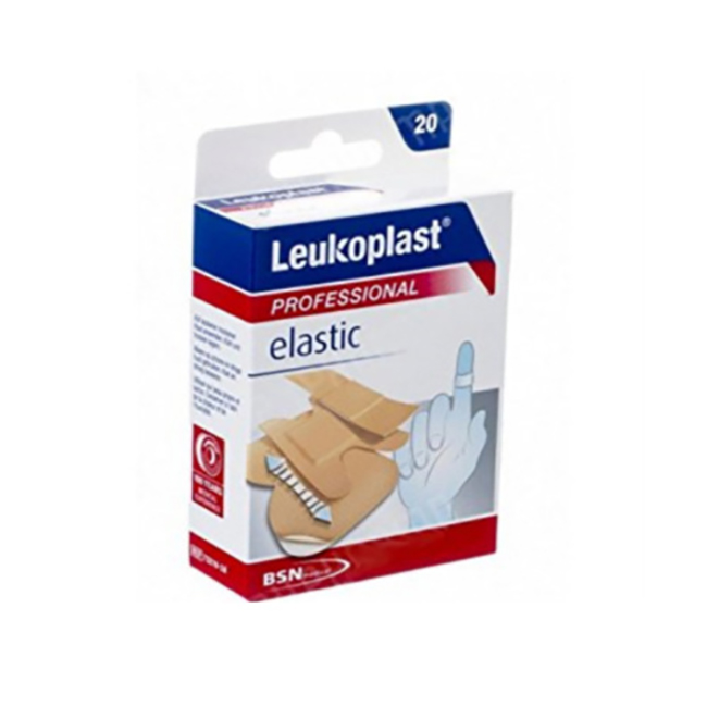 Leukoplast Elastic Cerotti Assortiti 3 Formati 20 Pezzi