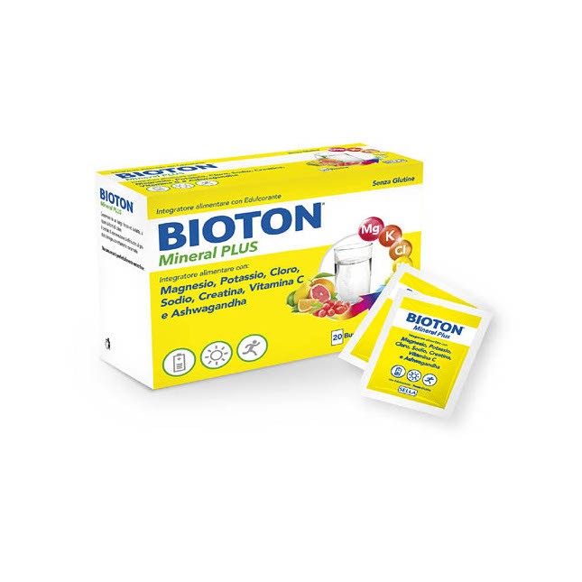 Bioton Mineral Plus Integratore Sali Minerali 20 Bustine