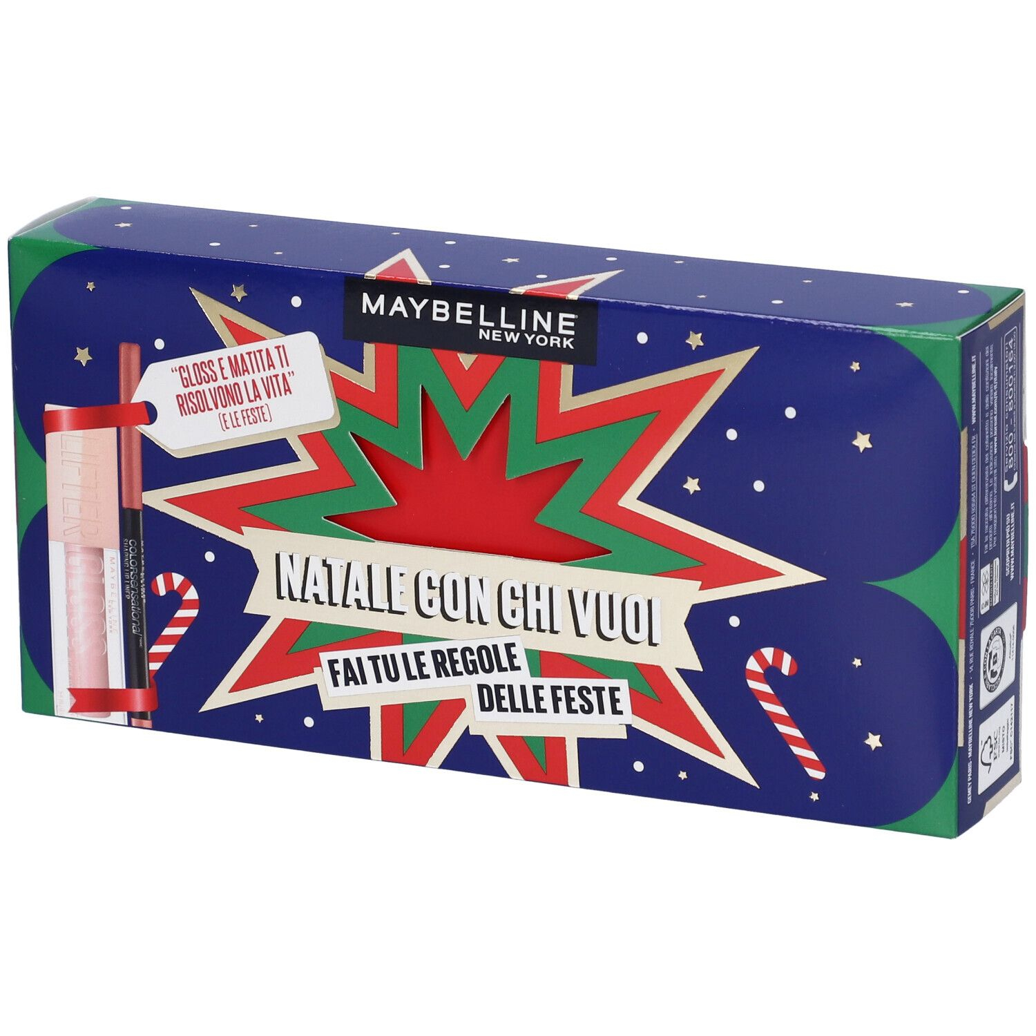 MAYBELLINE XMAS24 M GLOSS+LIN