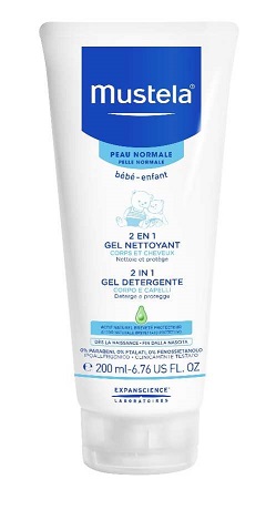 Mustela 2in1 Gel Detergente Corpo e Capelli 200 ml