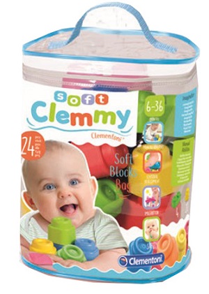 CLEMENTONI SACCA 24 MATTONCINI