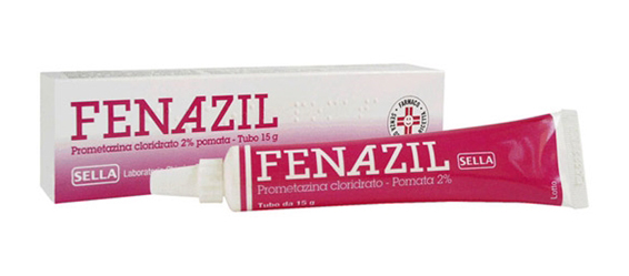 Fenazil Crema 2% Prometazina Cloridrato Punture D'Insetti Tubo 15 g