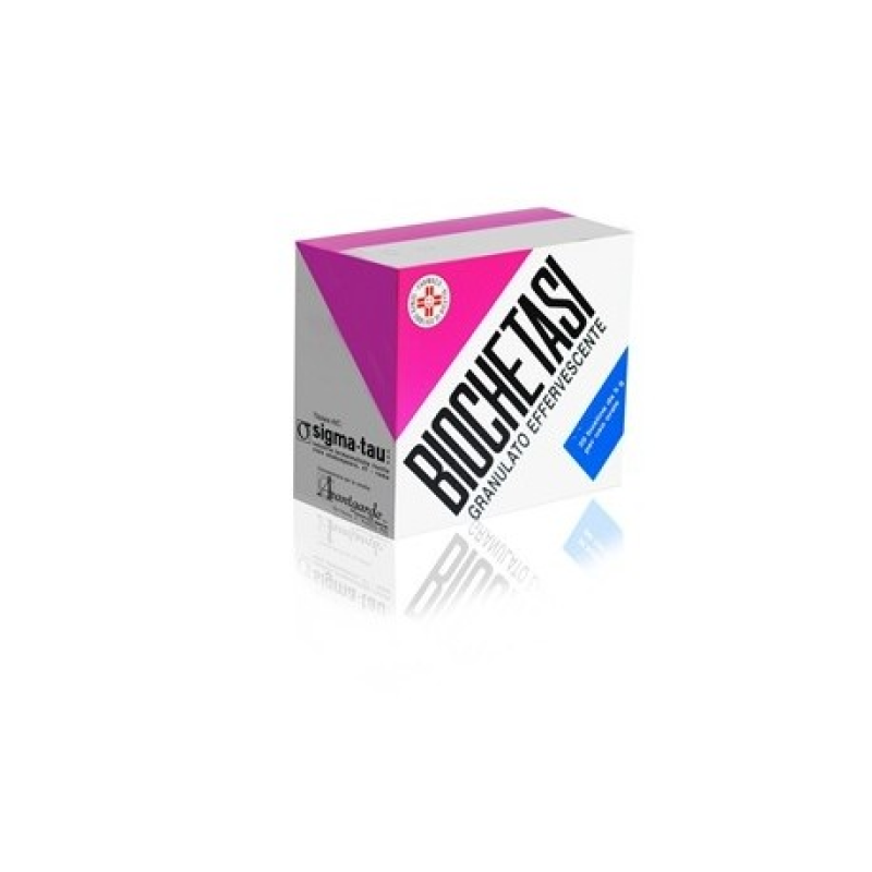 Biochetasi - Granulato effervescente contro sintomi del reflusso, acidità e bruciore di stomaco - 18 Bustine