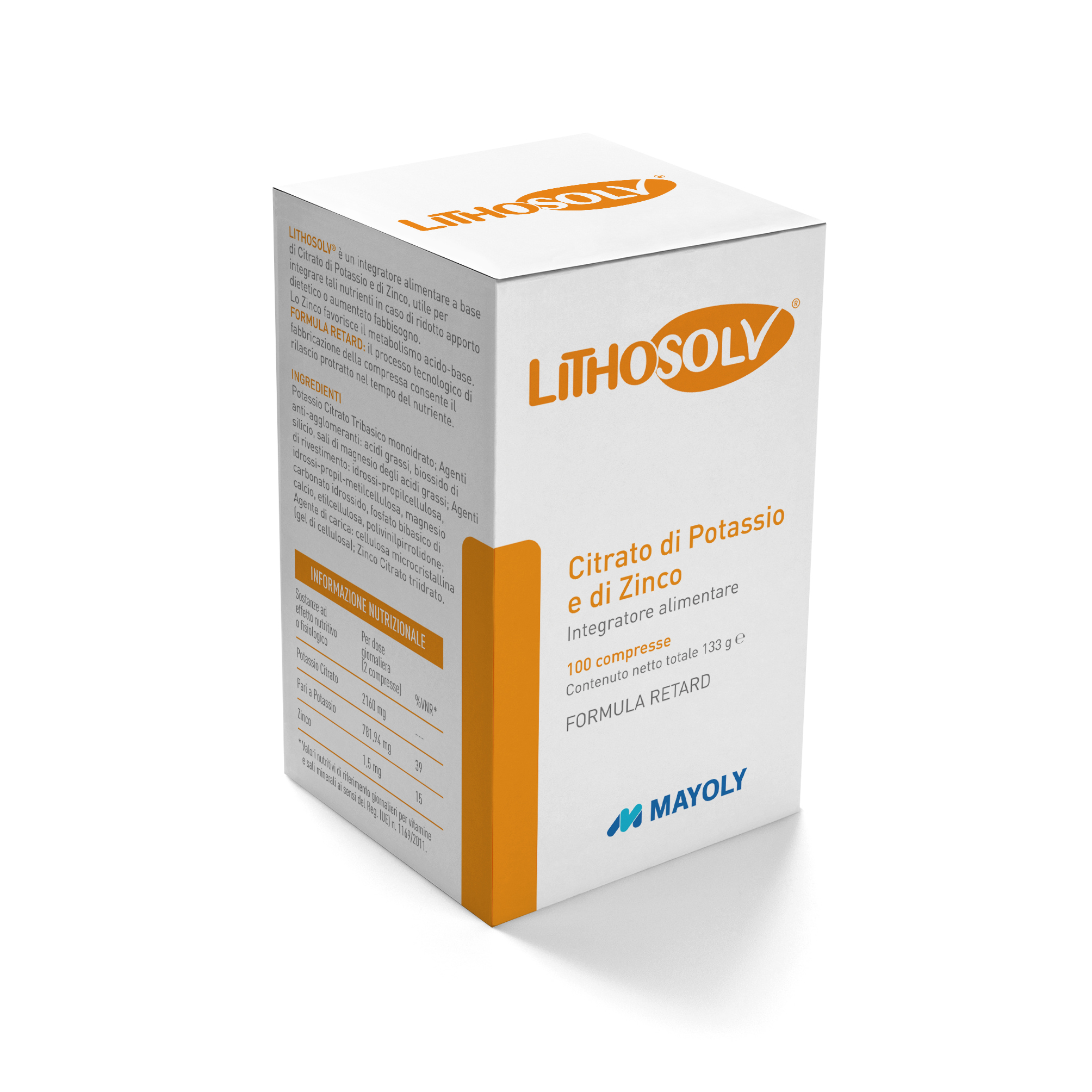 Lithosolv Integratore 100 Compresse Retard