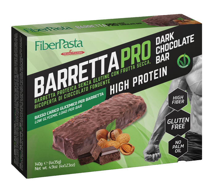 FIBERPASTA Barretta Prot.Dark 4x35g