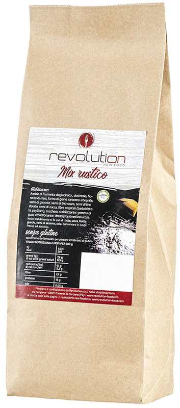 Revolution Mix  Preparato Per Rustico Senza Glutine 500 g