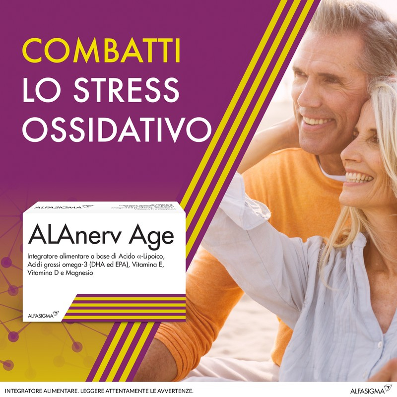ALANerv Age - Integratore antiossidante - 20 Capsule
